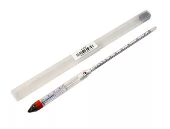Alcoolmetru Al-Ambik, 0-100 grade alcoolice între, cu termometru