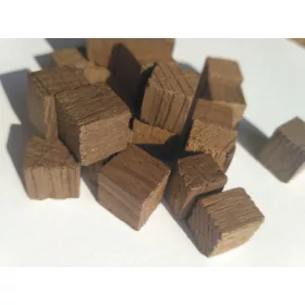 cuburi de lemn din stejar, prăjire medie, 25 g