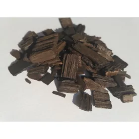 așchii de lemn din stejar, prăjire intensă, 40 g