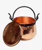 Cazan din cupru, 5 litri, necositorit, forjat manual