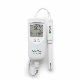   Hanna GroLine HI9814 – aparat combinat pentru pH, EC, TDS și temperatură