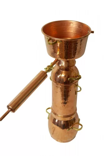 Distilator Alquitara Plus de 20 litri pentru uleiuri esențiale și hidrolați