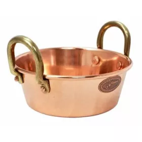   Vas pentru gemuri și sosuri din cupru, 2 litri, diametru 20 cm