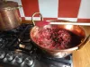 Vas pentru gemuri și sosuri din cupru, 2 litri, diametru 20 cm
